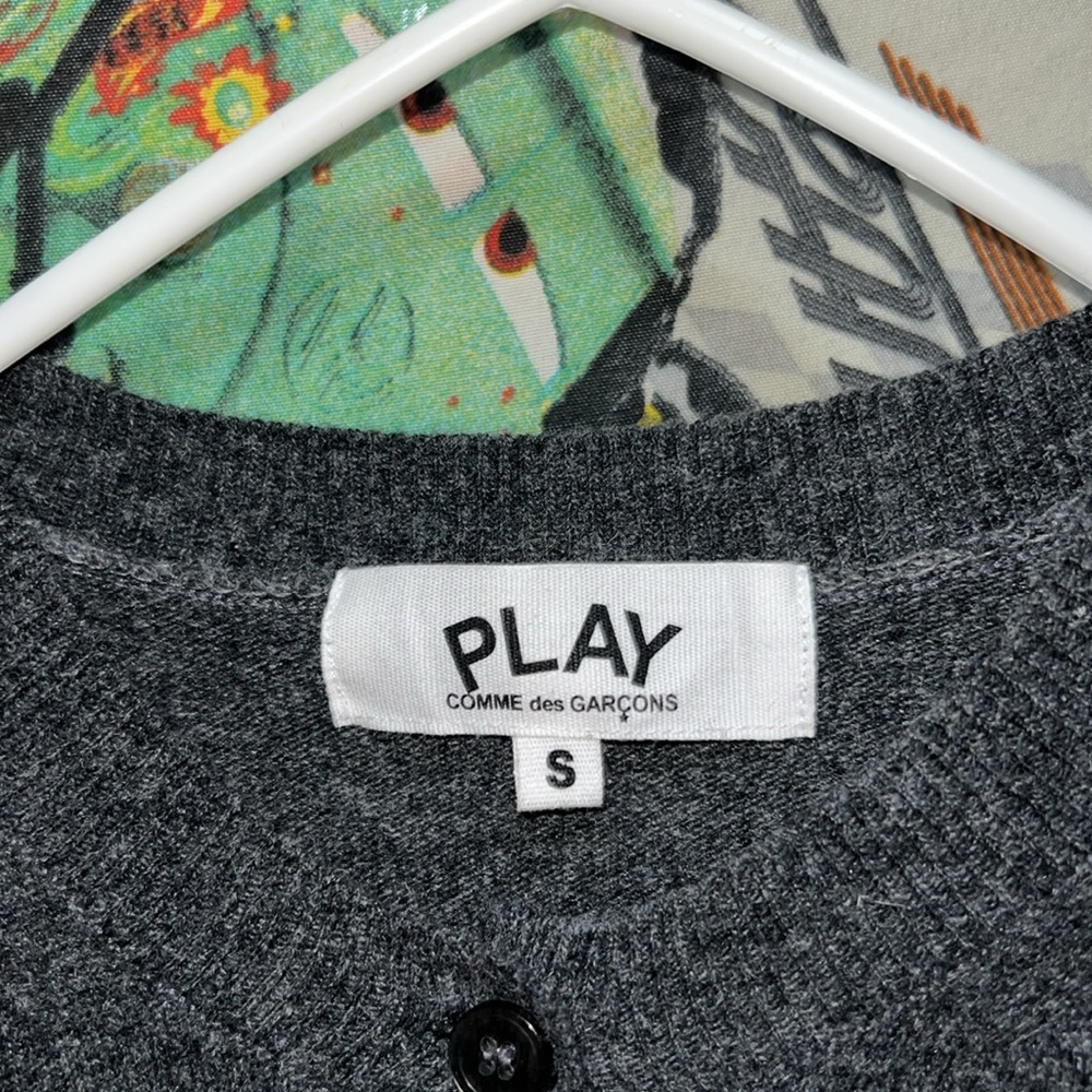 Commes Des Garçons Play Cardigan - Picture 7 of 8